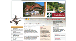 Desktop Screenshot of felsenstueble.de